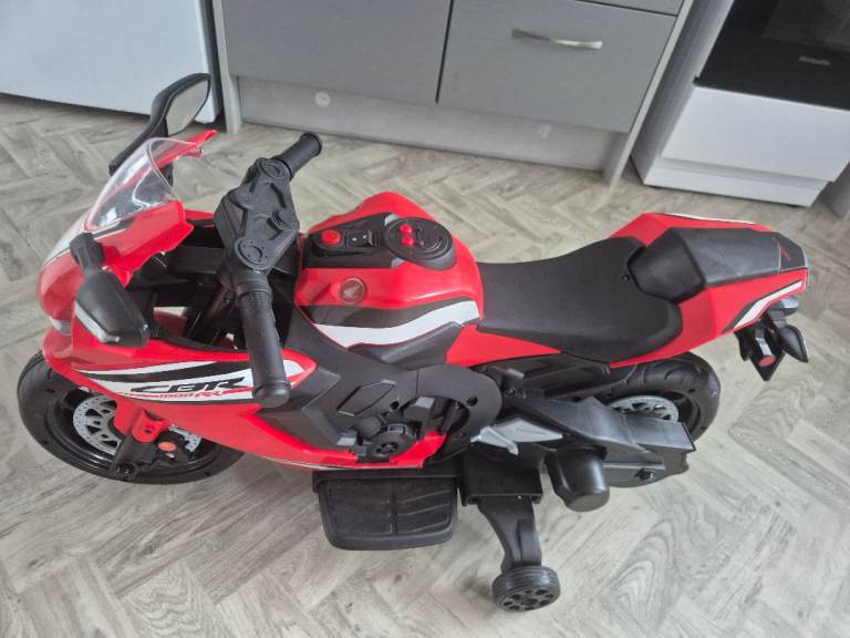 Kids Red Honda CBR Electric Motorbike – Brand New Ride-On Toy