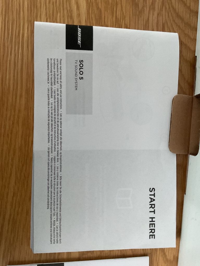 BOSE Solo 5 Soundbar