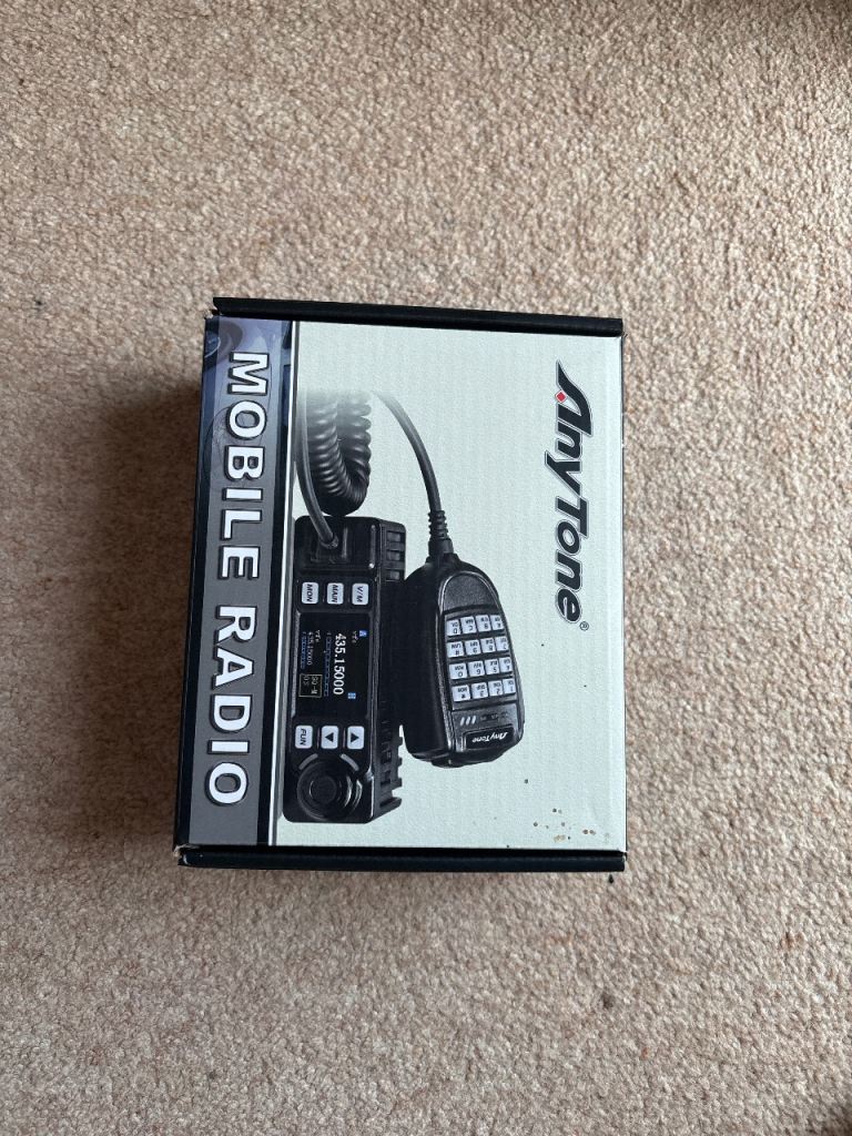 Anytone AT779UV 2m 70 cm mobile radio boxed