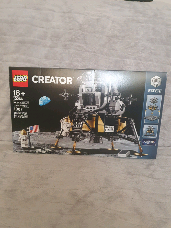 LEGO 10266 APOLLO 11 LUNAR 🌕 LANDING ICONIC SET 🇺🇸 🛰️ NEW IN BOX 