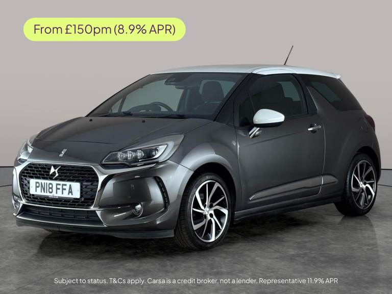 2018 DS Automobiles DS 3 1.2 PureTech Prestige Hatchback 3dr Petrol Manual Euro 6 (s/s) (130 ps) ...