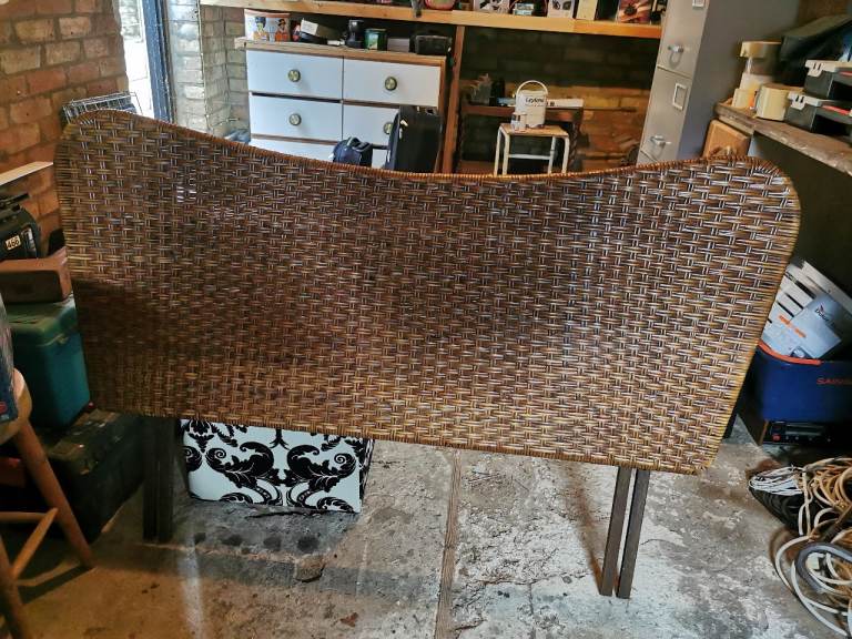 Rattan Headboard for Double Bed