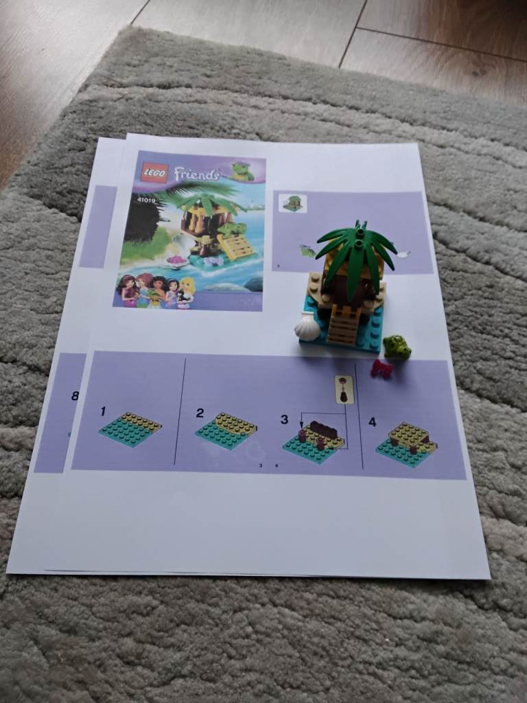 Lego friends turtle oasis £4