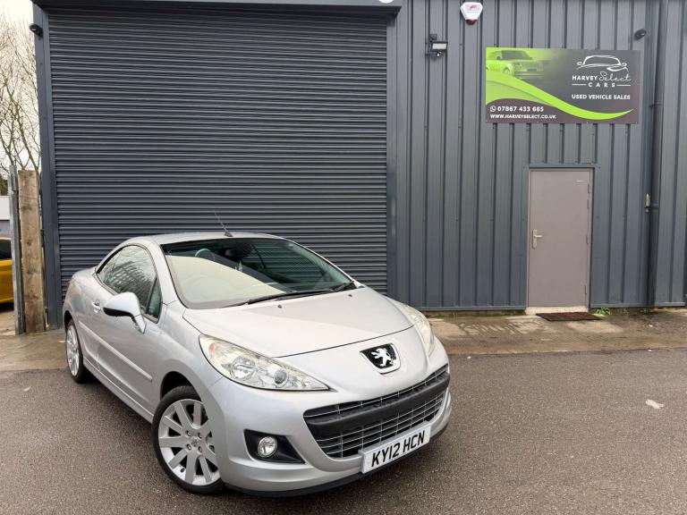 2012 Peugeot 207 1.6 VTi GT 2dr CONVERTIBLE PETROL Manual