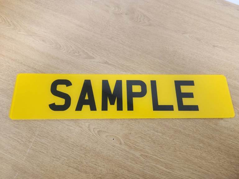 All Styles Number Plates – From £15