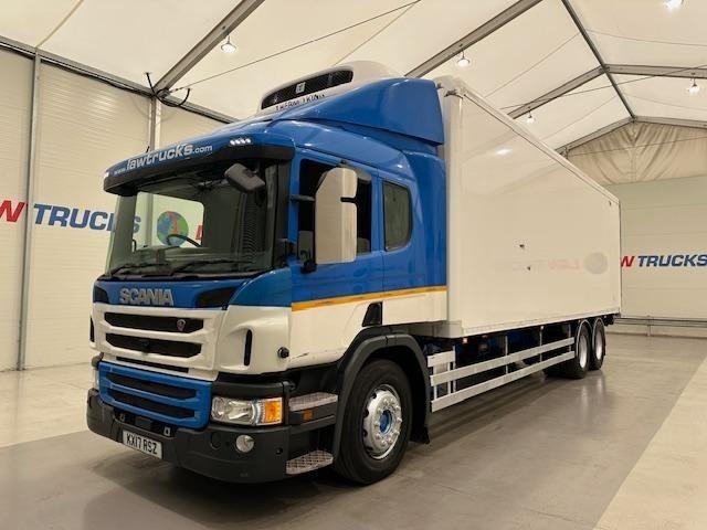 Scania P250 6x2 10 Tyre Sleeper Cab Fridge Box