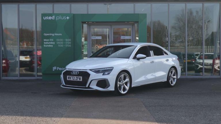 2022 Audi A3 30 TFSI S Line 4dr S Tronic Saloon Petrol Automatic