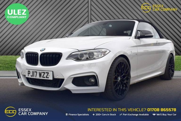 2017 BMW 2 Series 2.0 218d M Sport Convertible 2dr Diesel Auto Euro 6 (s/s) (150 ps) Convertible ...