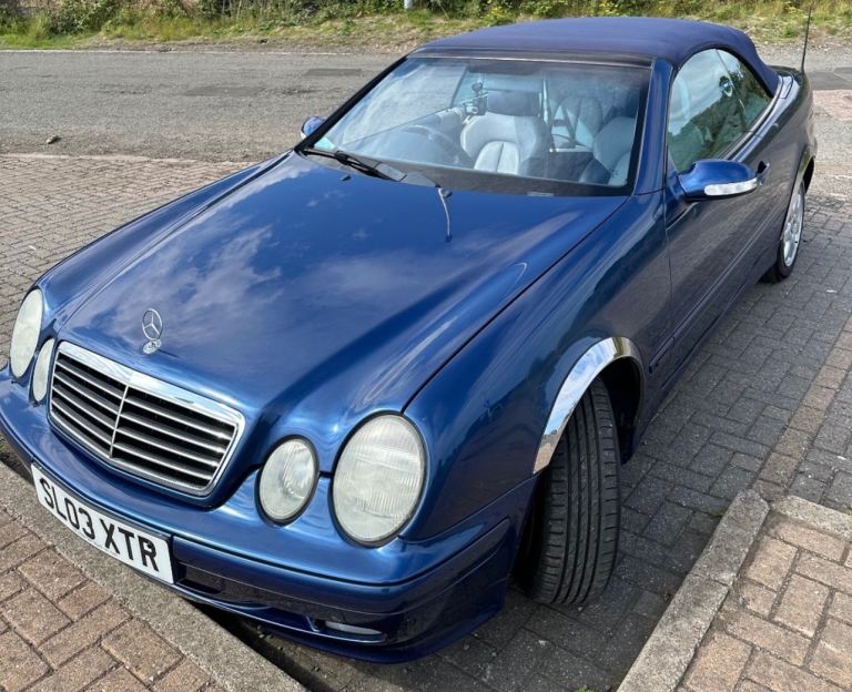 Mercedes-Benz, CLK, Convertible, 2003, Automatic, 1998 (cc), 2 doors