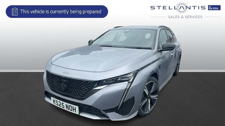 2025 Peugeot 308 1.2 Hybrid 136 GT 5dr e-DSC6 ESTATE PETROL Automatic