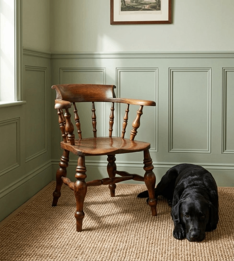 Antique Captains Armchair