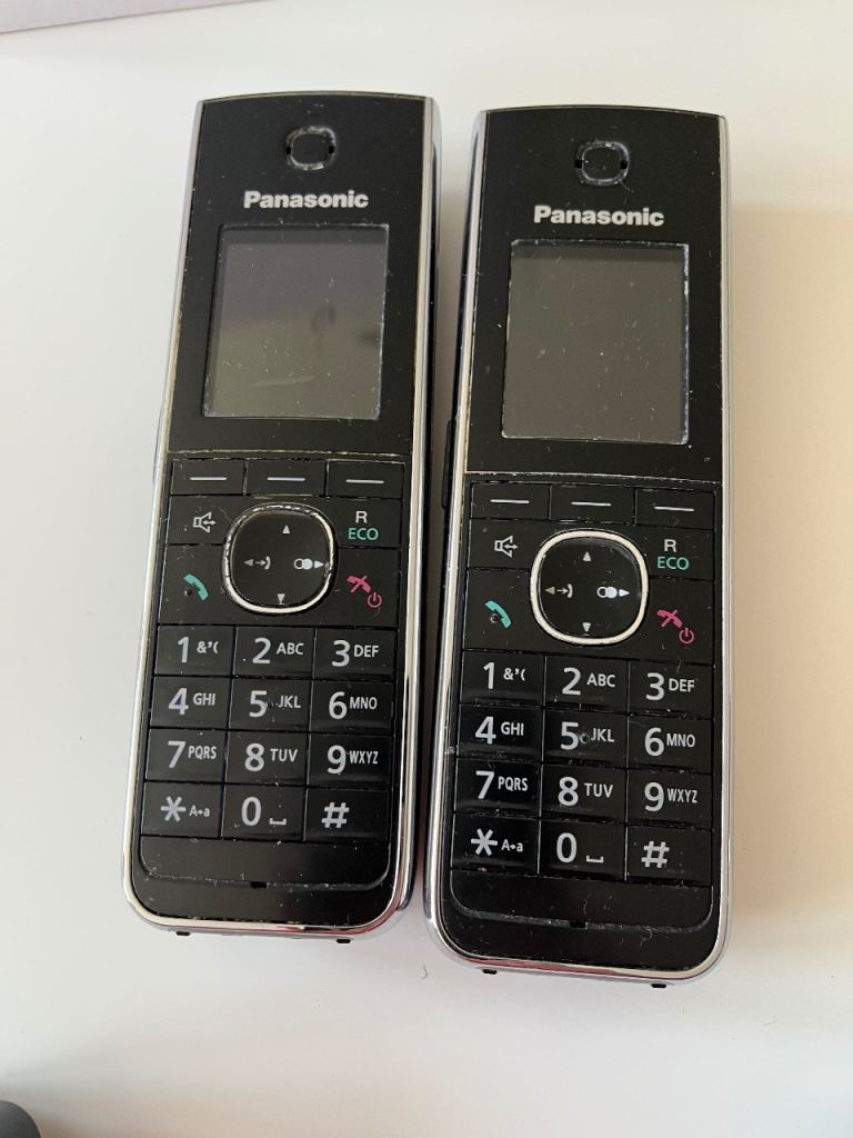 Twin Panasonic house phones