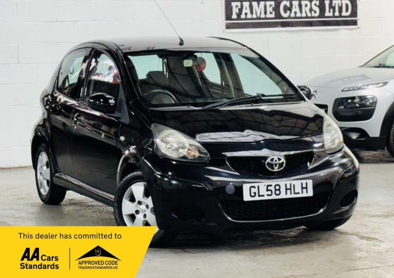 2009 Toyota AYGO 1.0 VVT-i Black 5dr [AC] MMT HATCHBACK PETROL Automatic