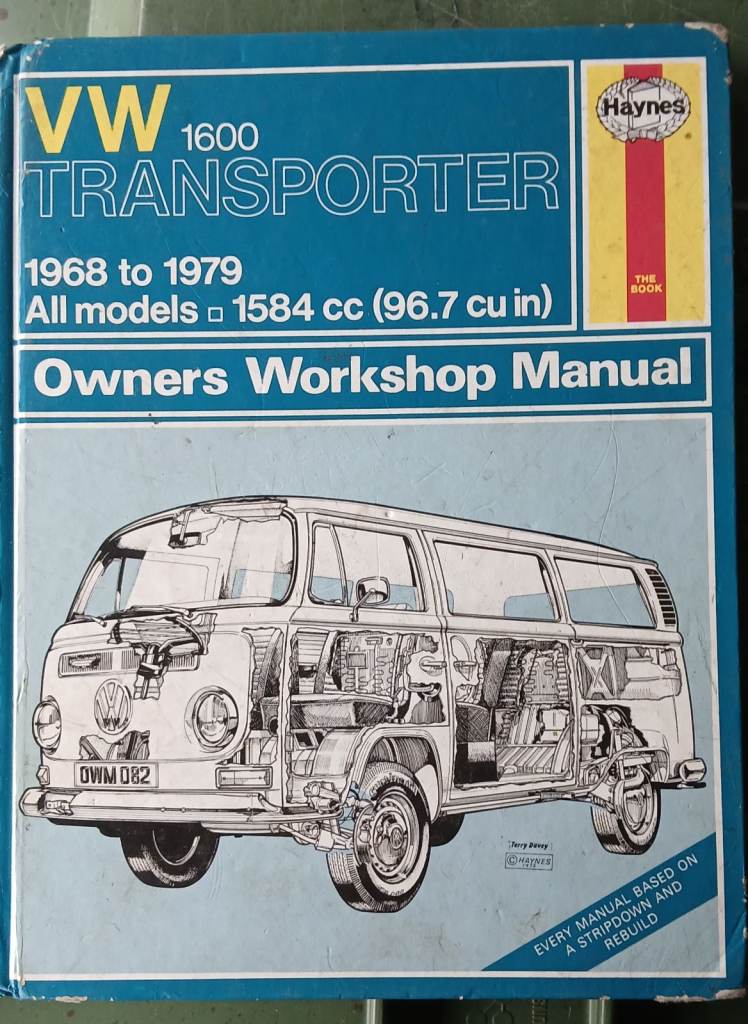 VW 1600 Transporter Haynes Manual 