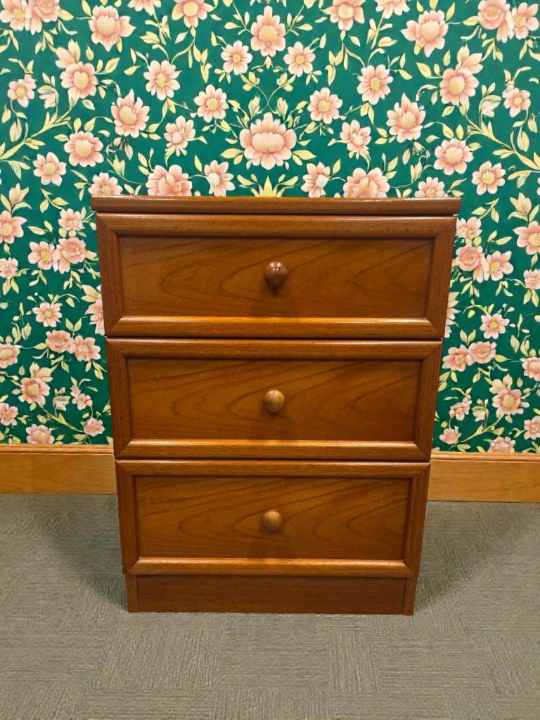 G-Plan Bedside Drawers | Danish Vintage Retro Mid-Century Furniture