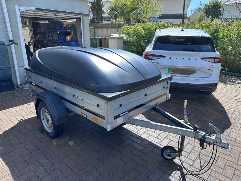 Brenderup 1205s trailer with lid