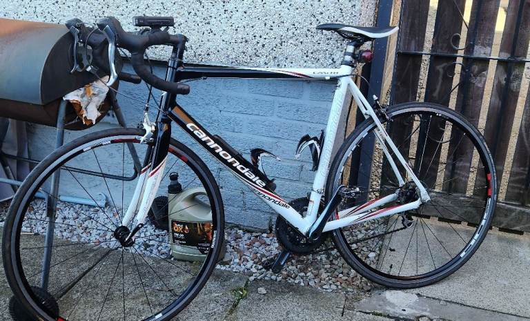 Adult size Cannondale CAAD 8 Road Bike 18 Speed Size 58cm 