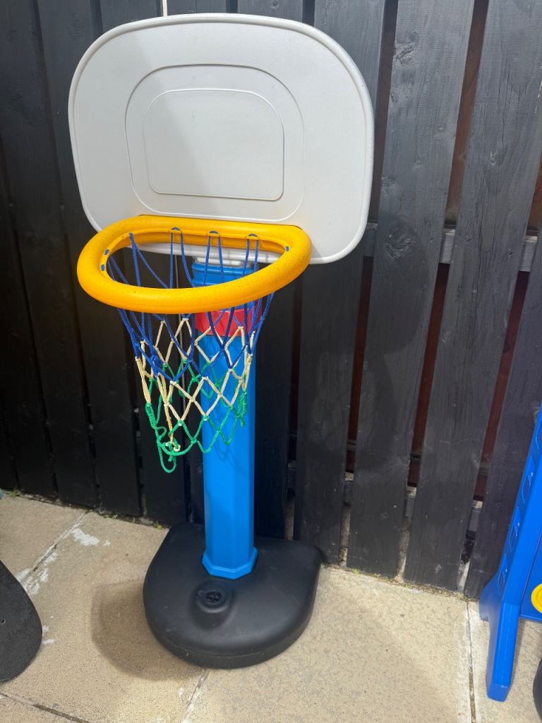Kids' Adjustable Basketball Hoop – Good Condition