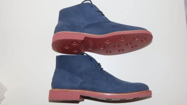 Polo Ralph Lauren Torrington Navy Blue Suede Chukka Boots UK  display picture 1