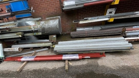Refurbished Hand Geared Roller Shutter Door (SH2024/08)