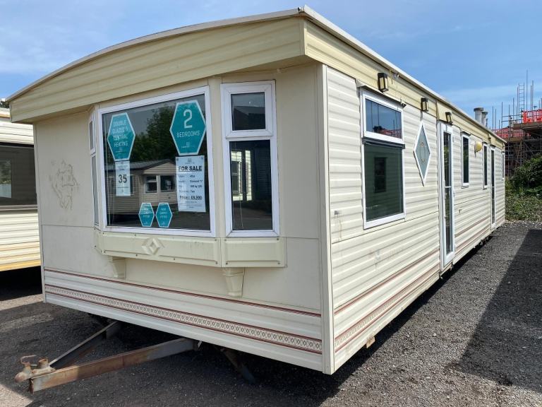 2 Bed Static Caravan - DG, Blown Air Heating, New Carpet - Offsite / Farm Use