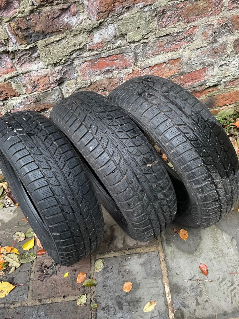 Car tyres, winter (three)