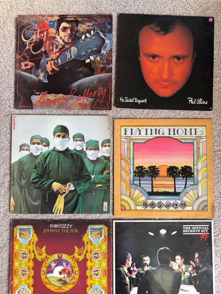 Vinyl Records Job Lot