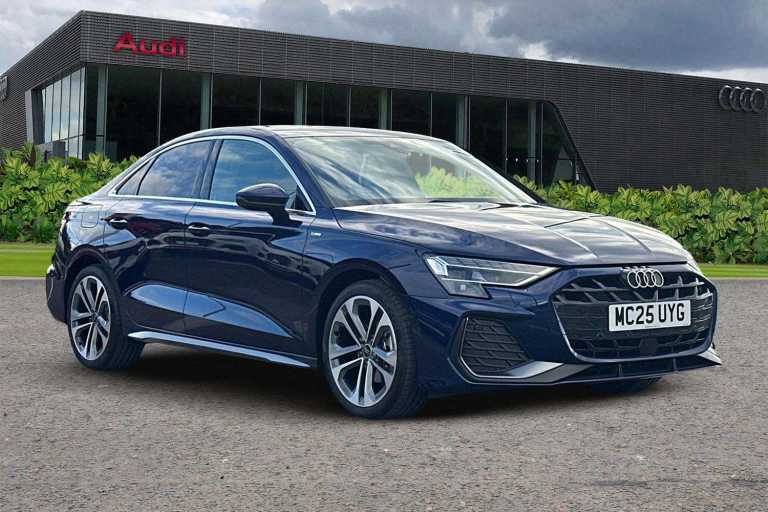 2025 Audi A3 35 TFSI S Line 4dr S Tronic Saloon Petrol Automatic