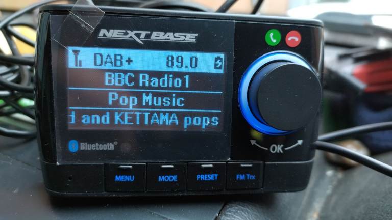 FREE delivery. nextbase dab350bt adaptor car lorry van wireless new