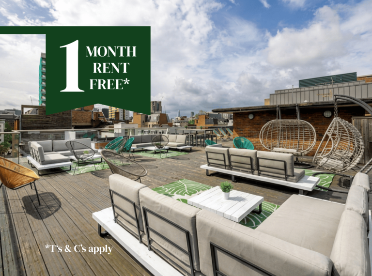 Move-In Ready 7- Desks Private Office | Flexible Terms | Rooftop Terrace | Old Street 