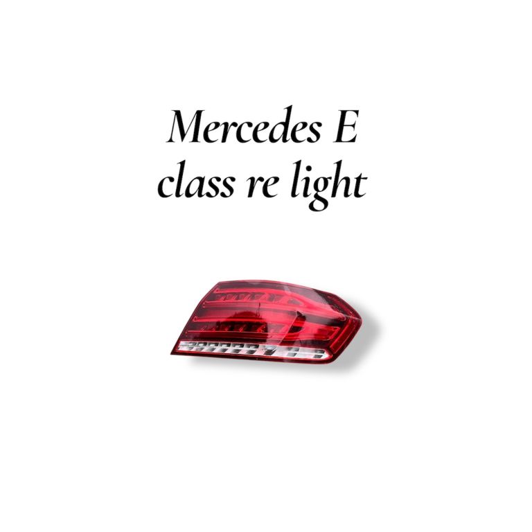Mercedes E class re light 
