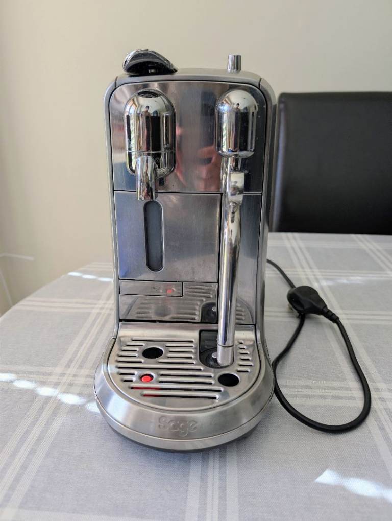 Nespresso Original Sage Creatista Plus Stainless Steel Coffee Machine