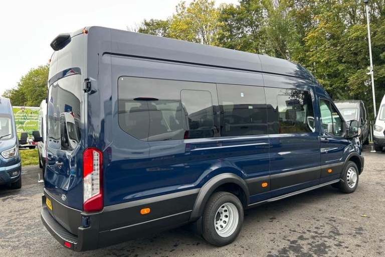 2025 Ford Transit 460 Leader L4 H3 ELWB High Roof 17 Seater Minibus RWD 2.0 EcoBlue 165ps, RE Min...
