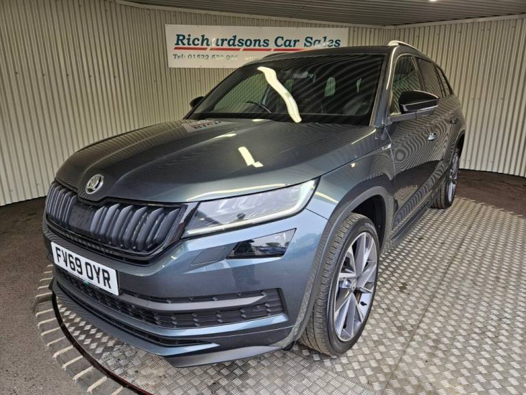 2019 Skoda Kodiaq 2.0 TDI SportLine SUV 5dr Diesel DSG 4WD Euro 6 (s/s) (7 Seat) (190 ps) ESTATE ...