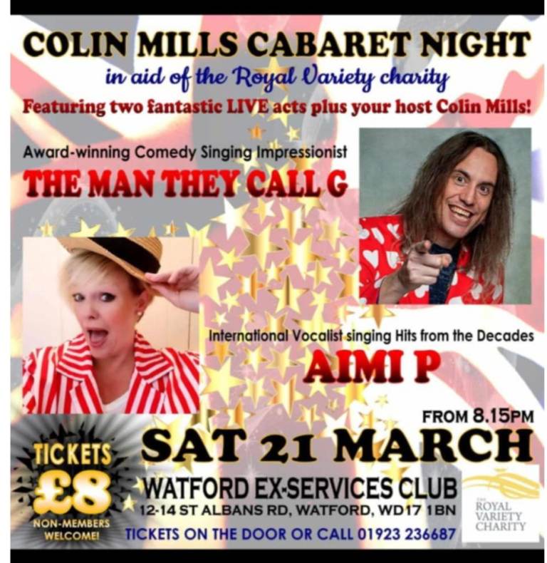 Watford,  Music and Comedy Night 21st March 
