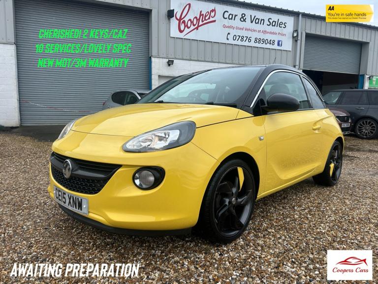 2015 Vauxhall ADAM 1.4i [100] Slam 3dr HATCHBACK Petrol Manual