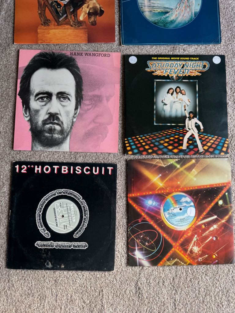 Vinyl Records Job Lot