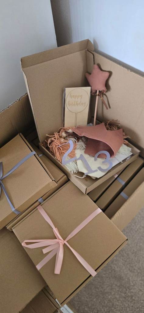 Baby highchair banner sets bulk buy Stock worth over £300