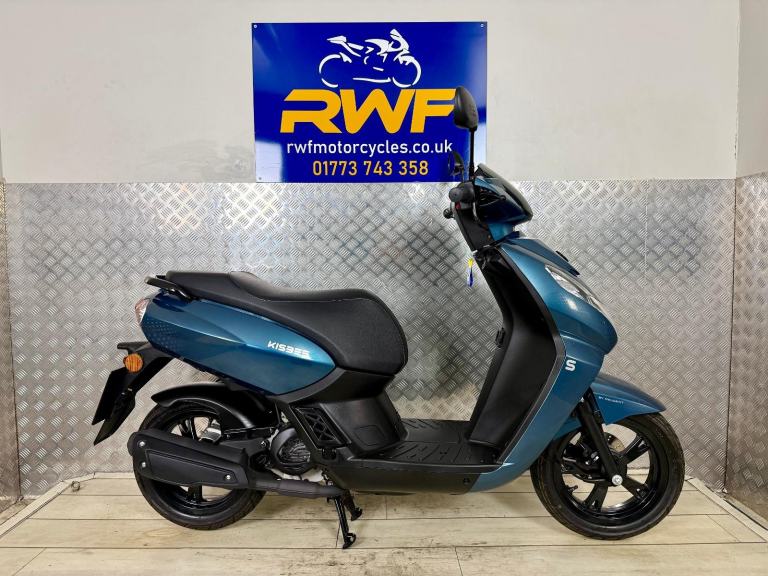 PEUGEOT KISBEE 50CC, 2026, ONLY 1 OWNER & 1,240 MILES, SUPERB CONDITION
