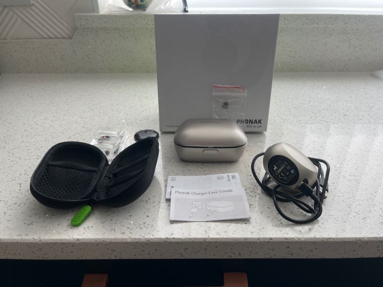 Pair of hearing Aids only used once (cleaned professionally) 