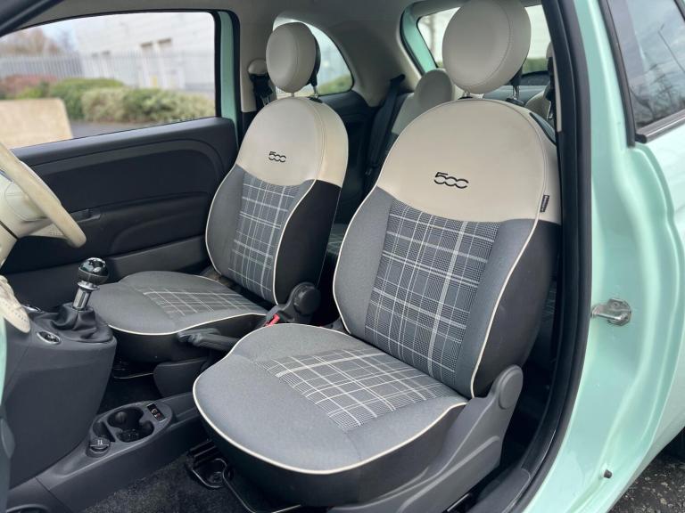 2016 Fiat 500 1.2 Lounge Euro 6 (s/s) 3dr HATCHBACK Petrol Manual