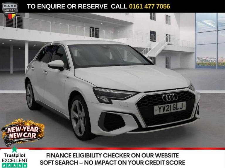 2021 Audi A3 1.4 TFSIe 40 S line Sportback 5dr Petrol Plug-in Hybrid S Tronic Euro 6 (s/ Hatchbac...