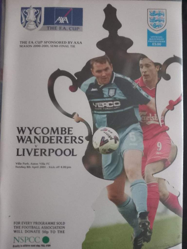 LIVERPOOL FA CUP -LEAGUE CUP SEMI FINAL PROGRAMMES 