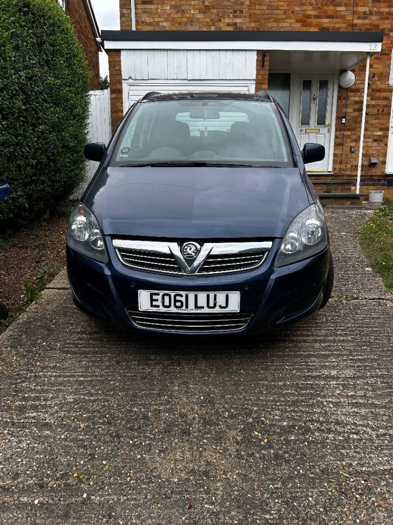 Vauxhall, ZAFIRA, MPV, 2011, Manual, 1686 (cc), 5 doors