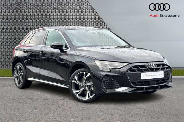 2025 Audi A3 40 TFSI e S Line 5dr S Tronic [Tech Pack] Hatchback Plug-In Hy Automatic