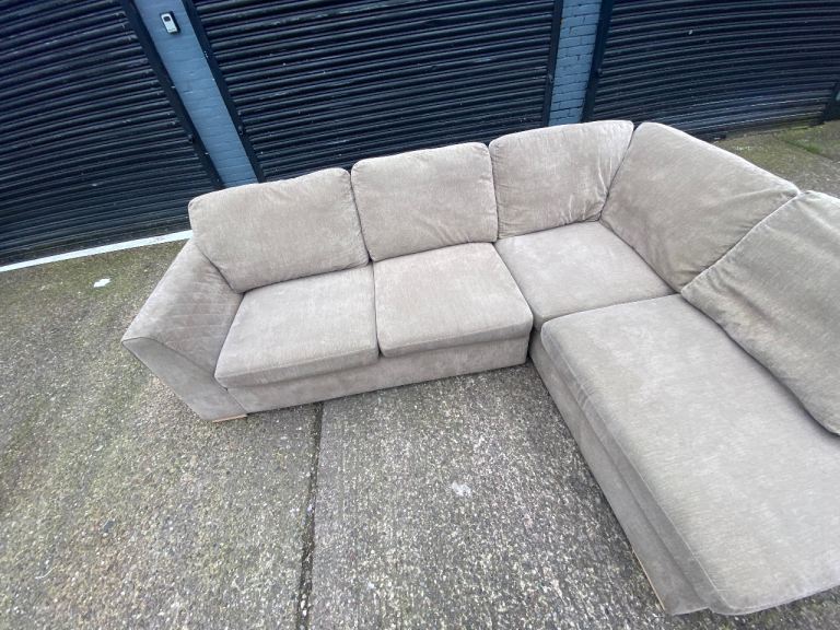 Taupe DFS Large ORKA Corner Sofa DELIVERY AVAILABLE!