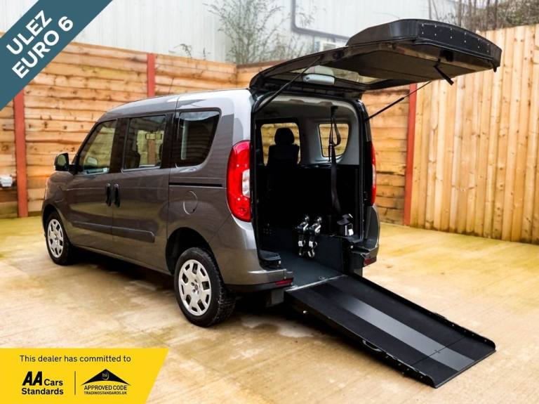 2019 Fiat Doblo 4 Seat Wheelchair Accessible Disabled Access Vehicle WAV MPV Petrol Manual