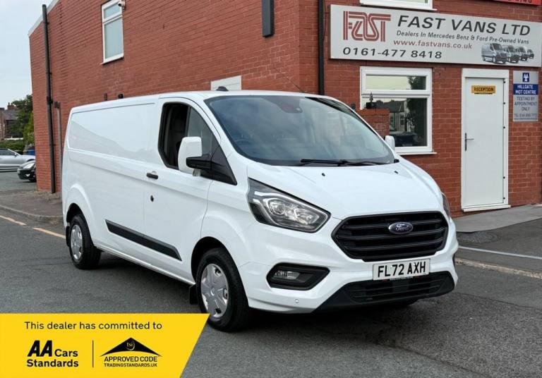 2022 Ford Transit Custom 2.0 300 ECOBLUE TREND L2 H1 LWB LOW ROOF 130 BHP Panel Van Diesel Manual