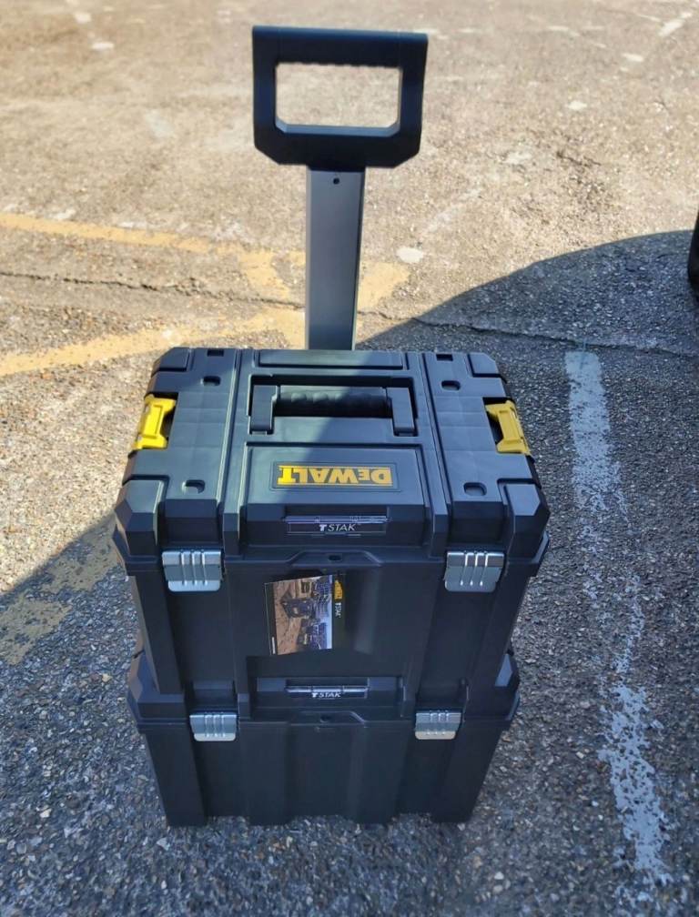 Brand New Dewalt TSTAK 2 in 1 Tool Box Set Collection from Chessington KT9 Surrey