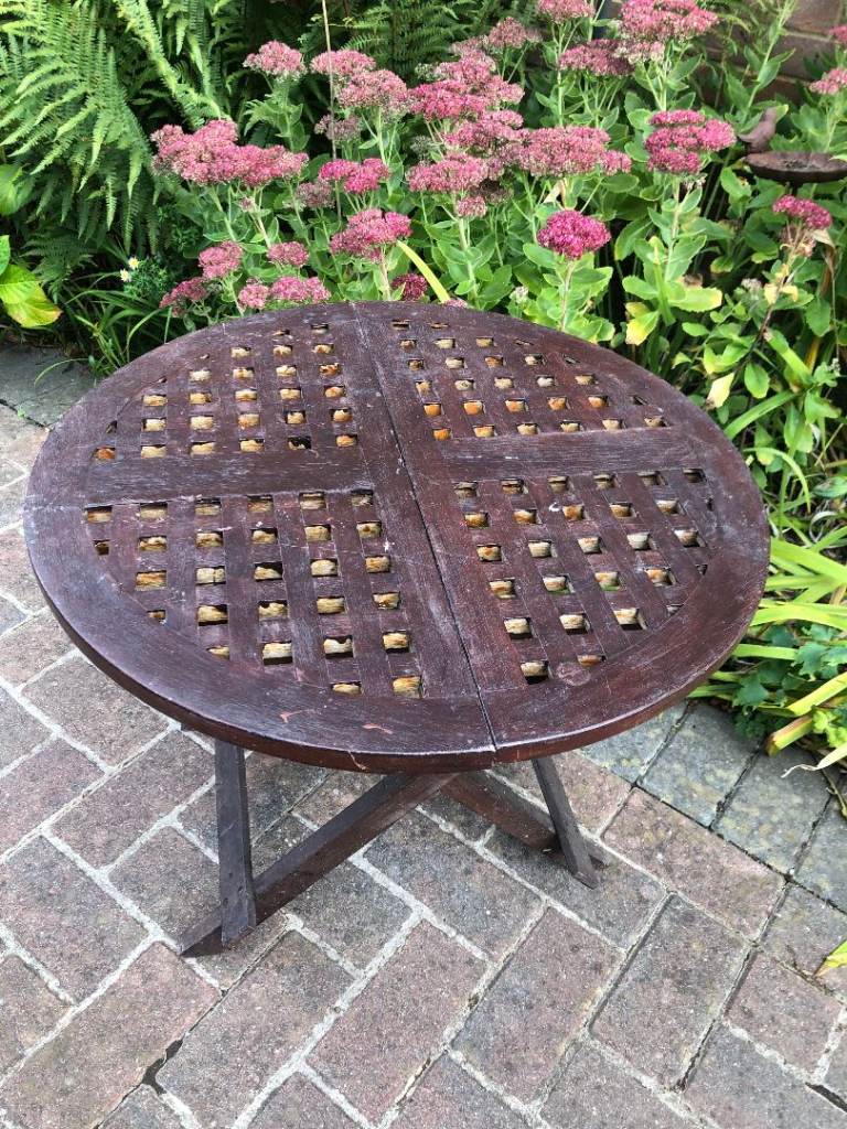 Garden side table 60cm